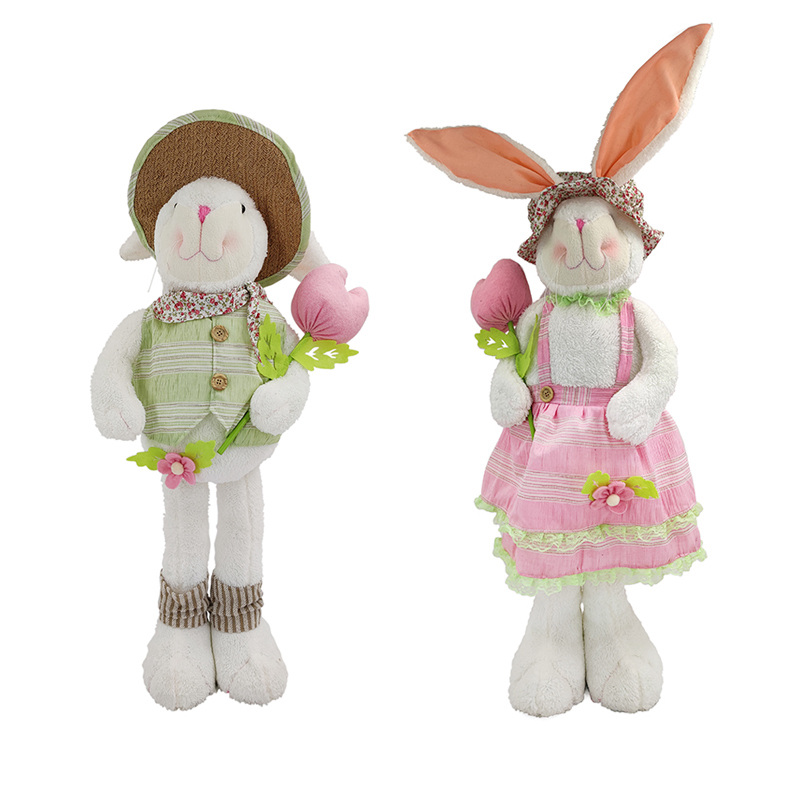 Supplies Plush Ornaments Home Decoration Rabbit Doll Easter Bunny