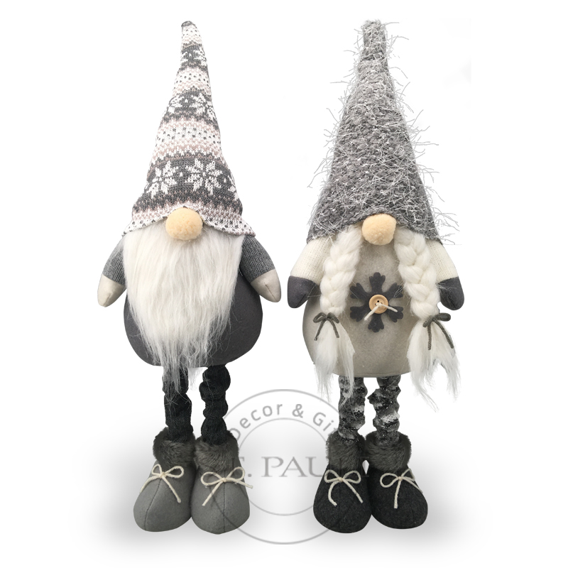 PL7G914AB 24寸灰白站姿地精 毛织布 站姿 24inch GW Christmas Gnome Knitted Fabric High-pile Fabric Standing Tabletop .jpg