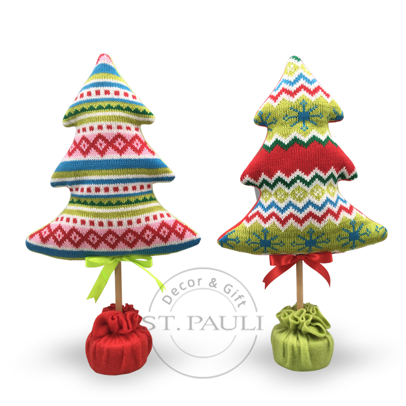PL7F516AB 15寸圣诞树摆饰 针织布 摆饰 15inch Christmas Tree Tabletop Knitted Fabric Tabletop '' .jpg