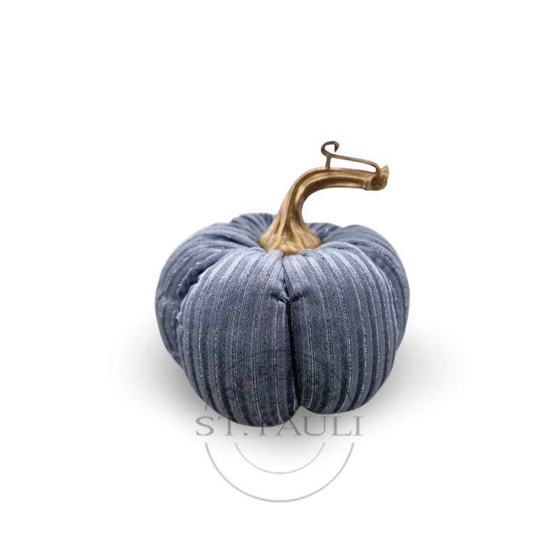 PL2C494 4''x3''秋收天鹅绒南瓜 天鹅绒 桌面摆饰 Harvest Velvet Pumpkin Velvet Tabletop Decor 白底图.jpg