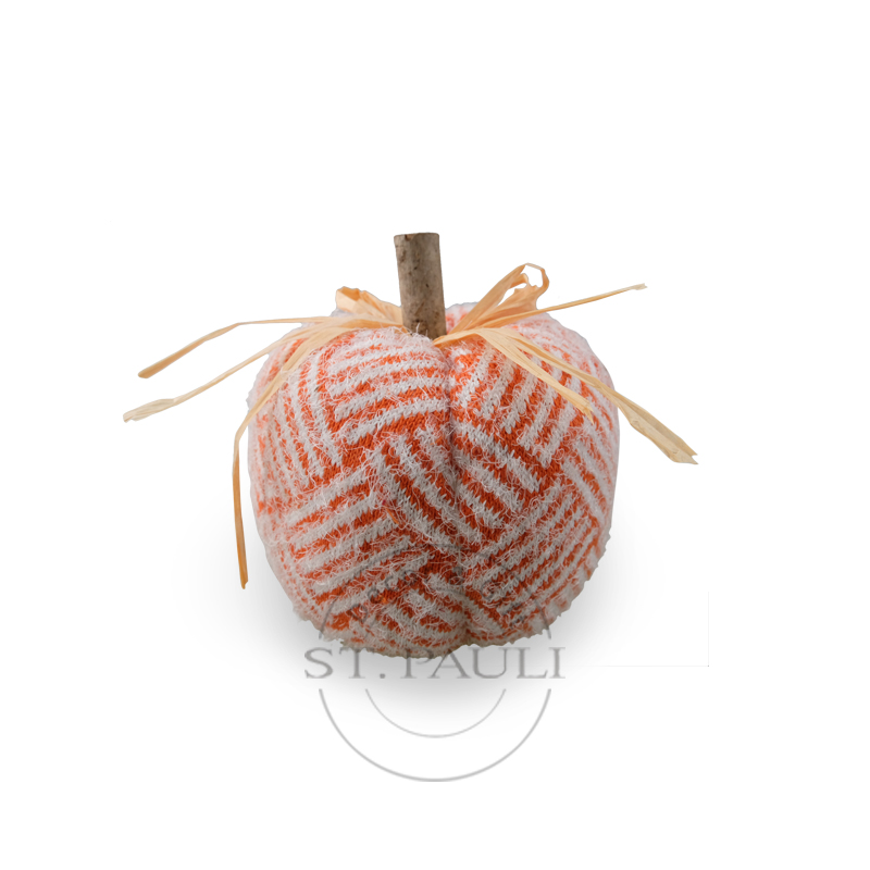 PL2C474 7''x6''秋收编织毛织南瓜 毛织布 桌面小摆饰 Harvest Knited Pumpkin Knitted Tabletop Decor 白底图.jpg