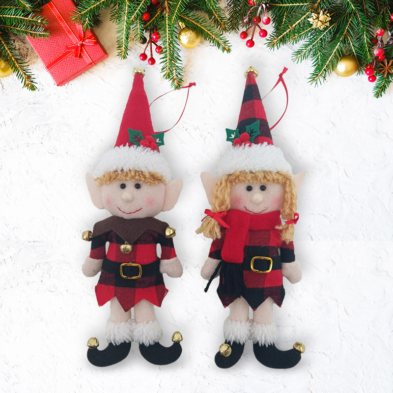 Christmas Elf Boy-Girl Dolls Home Decor Elf  Ornament