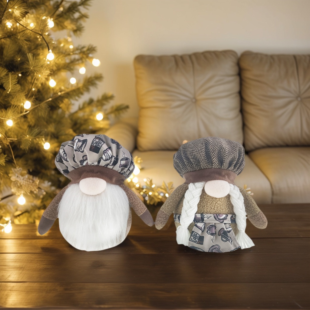 3 Chef Gnome Baking Theme Figurine