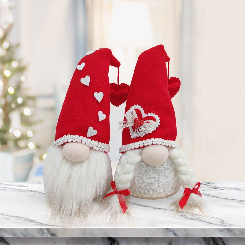 Festival Decoration Gnome Ornaments Day Hand Crafts Valentines Gifts