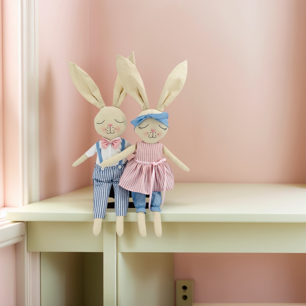 Decoration Ornaments Gift Rabbit Decor Rabbits Handicraft Easter Bunny