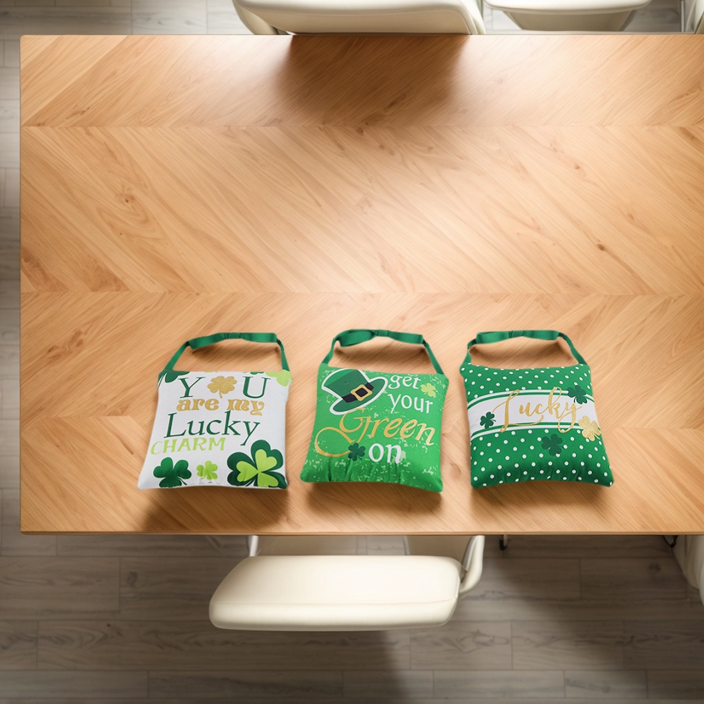 St Patricks Day Accessories Sublimation Case Decorations Small Pillow