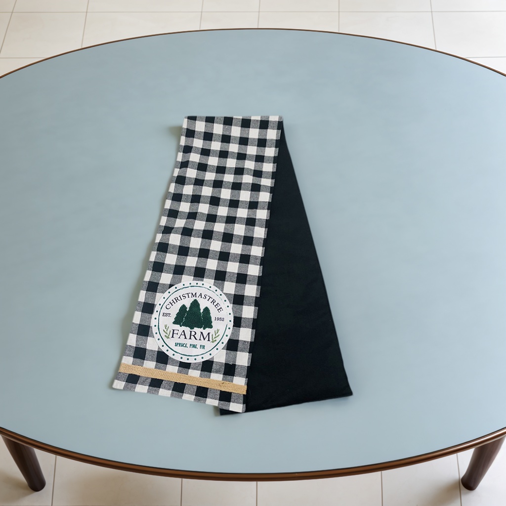 Decoration Home Chritmas Buffalo Plaid Print Christmas Tablecloth