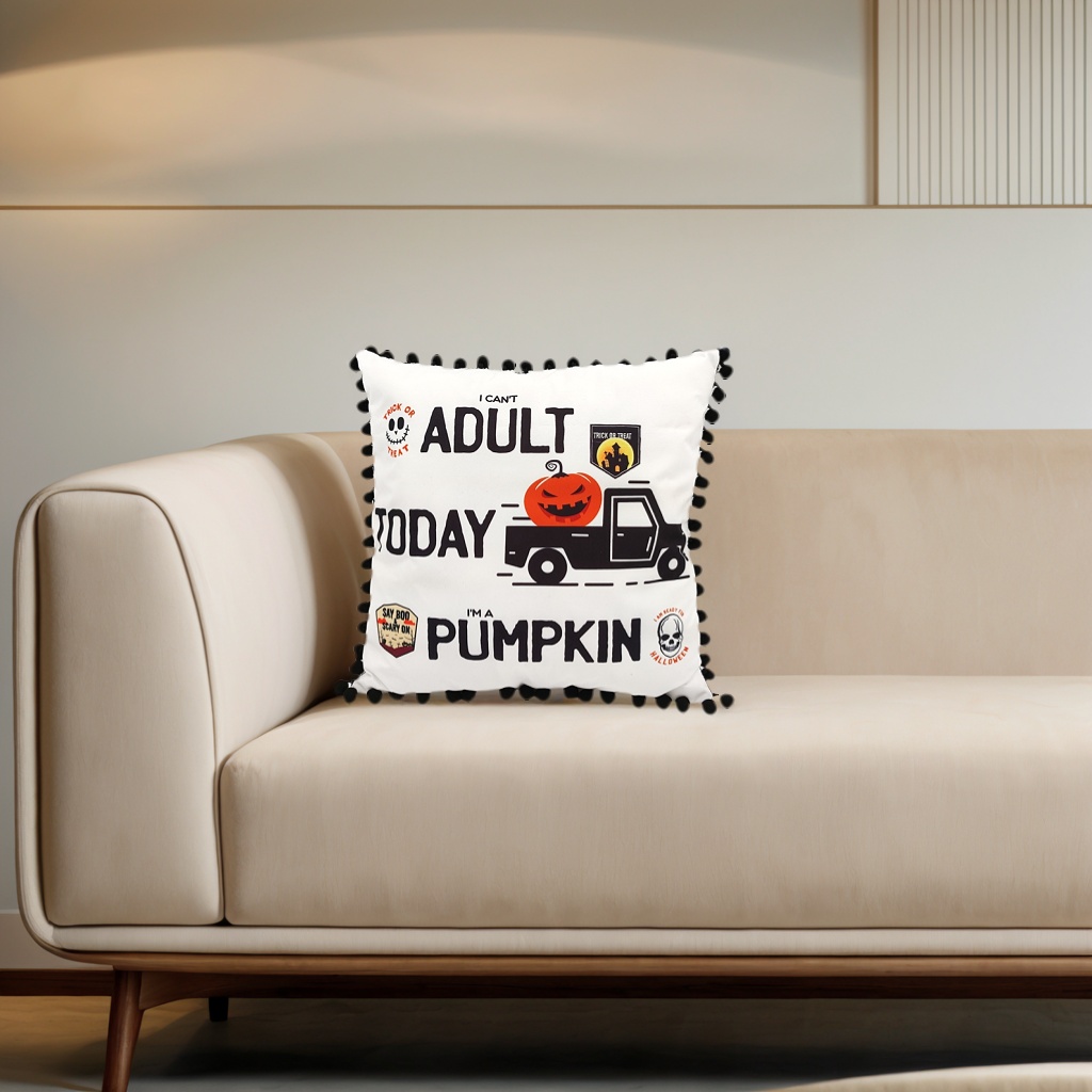 Halloween Decoration Printed Wholesale Cover Home Decor Pumpkin Pillow
