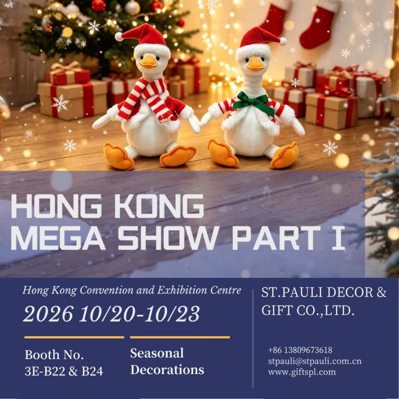2026 Hong Kong MEGA Show--Booth No.:3E-B22 & B24--St.pauli   Date :2026 Oct 20-23